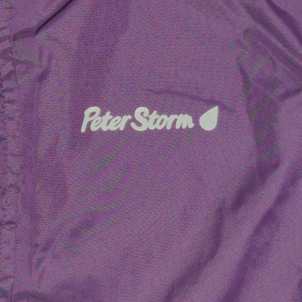 Peter Storm UK Sz 9-10 Kids' Vibrant Purple Raincoat